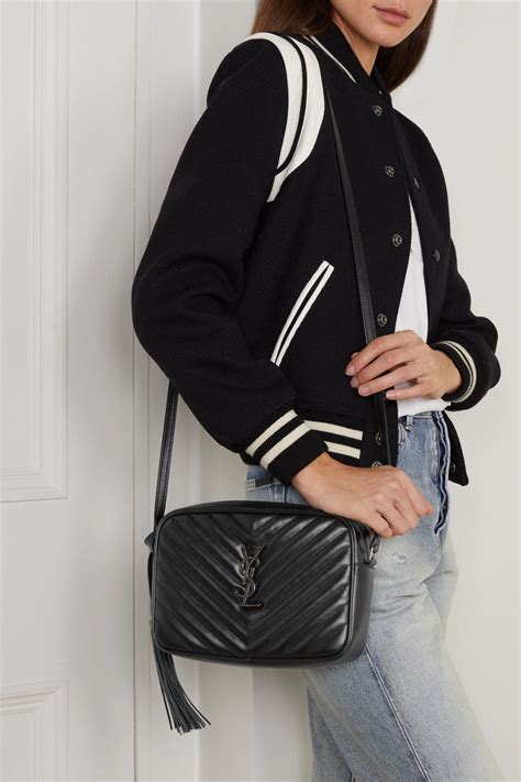 ysl quilted shopper bag|saint laurent quilted camera bag.